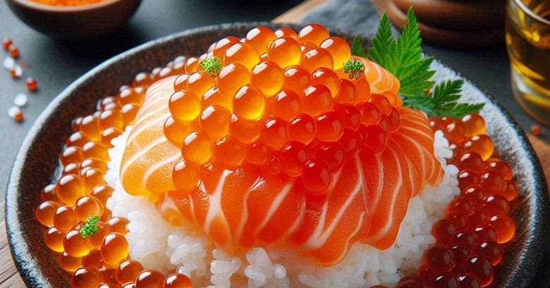 紅鮭いくら醤油漬けを通販お取寄せ